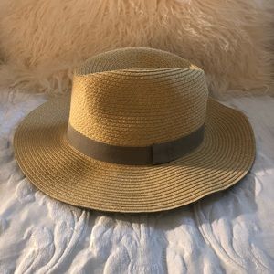 NWT LF Wide Brim Panama Sun Hat, One Size